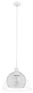 Lampy sufitowe - Keter Lighting Bil White lampa wisząca 1-punktowa 148 148K - miniaturka - grafika 1