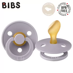 Bibs Colour Anatomical Fossil Grey M Smoczek Anatomiczny Kauczuk Hevea - Smoczki uspokajające - miniaturka - grafika 1
