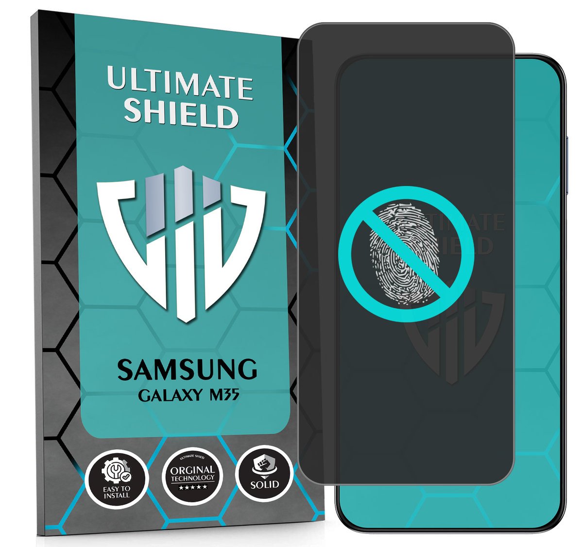 NAJLEPSZE SZKŁO 5D PEŁNE DO SAMSUNG GALAXY M35 SZKIEŁKO NIETŁUKĄCE ORYGINAŁ