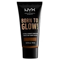Podkłady do twarzy - NYX Professional Makeup Born To Glow Naturally Radiant Foundation 22.3 Walnut - miniaturka - grafika 1