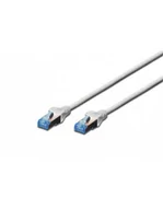 Kable miedziane - DIGITUS Digitus Cat5e Patch Cable RJ45 SF/UTP 15 m Szary 4016032213130 - miniaturka - grafika 1