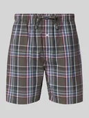 Piżamy męskie - Spodnie od piżamy o kroju regular fit z czystej bawełny - miniaturka - grafika 1