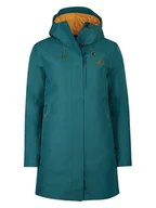 Kurtki damskie - Westfjord Parka 3w1 "Skogafoss" w kolorze turkusowo-jasnobrązowym - miniaturka - grafika 1