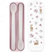 Sztućce dla dzieci - Mepal Łyżki do karmienia Mio Fairy Garden 108032065406 2 szt. - miniaturka - grafika 1