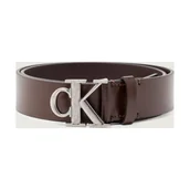 Paski - Calvin Klein Skórzany pasek - miniaturka - grafika 1