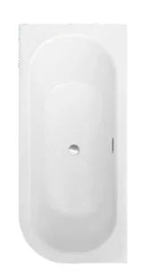 Besco Wanna 170x75 Avita Slim Plus Prawa + Syfon w kolorze złotym - Wanny - miniaturka - grafika 5