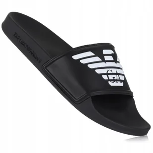 Klapki sportowe Emporio Armani X4PS01XL828A120 - Klapki i japonki męskie - miniaturka - grafika 1
