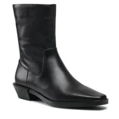 Botki damskie - Botki Gino Rossi V803-02-1 Czarny - GINO ROSSI - miniaturka - grafika 1