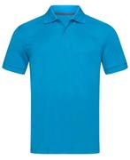 Koszulki męskie - Koszulka Polo, Niebieska, Sportowa, ACTIVE-DRY Poliester, dzianina pique - Stedman - miniaturka - grafika 1