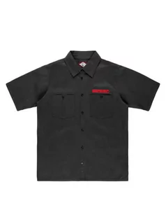 Koszulki dla chłopców - Independent Baseplate Work black krótki rękaw koszulka męska - L - grafika 1
