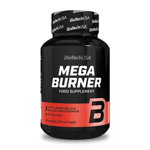 BioTech USA Mega Fat Burner 90caps - Spalacze tłuszczu - miniaturka - grafika 1