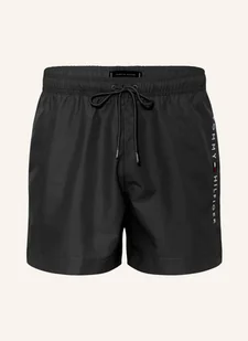 Tommy Hilfiger Kąpielówki Bokserki schwarz - Moda i Uroda OUTLET - miniaturka - grafika 1