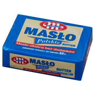 MLEKOVITA Masło Polskie Ekstra 82% - Masło i margaryna - miniaturka - grafika 1