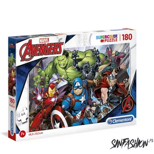 Marvel Avengers puzzle 180pcs - Puzzle - miniaturka - grafika 1