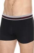 Majtki męskie - Brubeck Bokserki męskie Merino Active Wool czarny r. M BX10870 - miniaturka - grafika 1