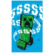 Okrycia kąpielowe dla dzieci - Ręcznik przedszkolny dla dziecka 30x50 Minecraft - miniaturka - grafika 1