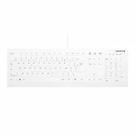 Klawiatury - CHERRY AK-C8112 klawiatura Medyczna USB AZERTY Francuski Biały - miniaturka - grafika 1