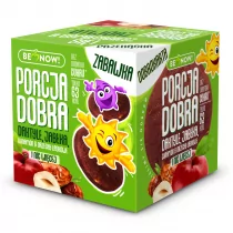 Porcja Dobra Porcja Dobra Kostka z niespodzianką daktyle jabłko orzechy laskowe i cynamon - 20 g PD-059 - Desery dla dzieci - miniaturka - grafika 1