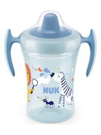 Sztućce dla dzieci - NUK Bidon "Trainer Cup" w kolorze błękitnym - 230 ml - miniaturka - grafika 1