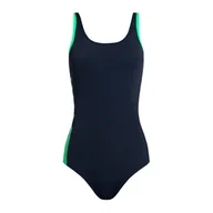 Stroje kąpielowe dla dziewczynek - Strój kąpielowy jednoczęściowy damski Speedo Boom Logo Splice Muscleback - miniaturka - grafika 1