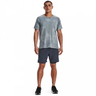 Męskie spodenki do biegania Under Armour Launch Pro 2n1 7'' Shorts - grafitowe - Spodenki męskie - miniaturka - grafika 1