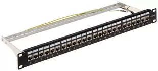 ABCVISION Patch panel Keystone PP-24/RJ-FX/6AC2 PP-24/RJ-FX/6AC2 - Panele krosownicze - miniaturka - grafika 1