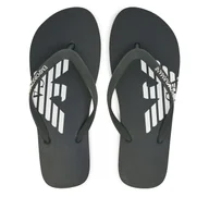 Klapki i japonki męskie - Japonki Emporio Armani XVQS08 XN746 U538 Kolorowy - miniaturka - grafika 1