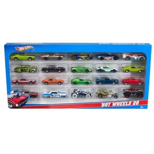 Mattel HOT WHEELS Dwudziestopak - Samochody i pojazdy dla dzieci - miniaturka - grafika 1