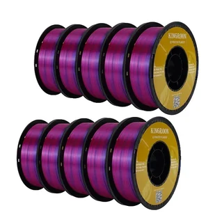 filament do drukarek 3D, jedwabny materiał PLA, średnica 175 mm, czerwony zielony niebieski - Filamenty i akcesoria do drukarek 3D - miniaturka - grafika 1