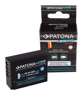 Bateria Patona Platinum Np-W126S - Baterie i akcesoria - miniaturka - grafika 1