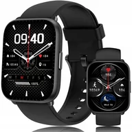 Smartwatch - Smartwatch damski wodoodporny ciśnienie puls polskie menu zegarek dla kobiety / dwa paski - JG Smart LW61 - miniaturka - grafika 1