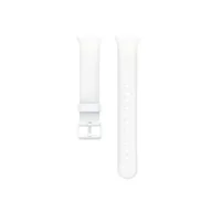 Akcesoria do smartwatchy - Pasek Silikonowy Mi Band 7 Pro / M7 Pro (7), WHITE / BIAŁY - miniaturka - grafika 1