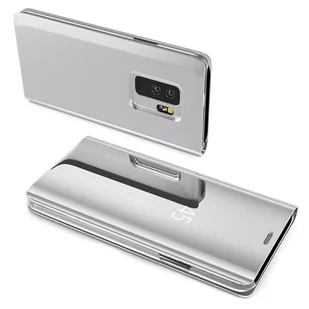 cofi1453® Smart View Mirror Smart Cover Etui kompatybilne z Samsung Galaxy A52s 5G (A528B) Etui ochronne Etui ochronne przezroczyste srebrne - Etui i futerały do telefonów - miniaturka - grafika 1