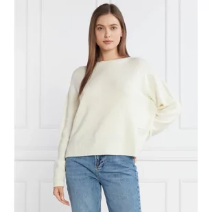 Liu Jo Wełniany sweter | Regular Fit - Swetry damskie - miniaturka - grafika 1