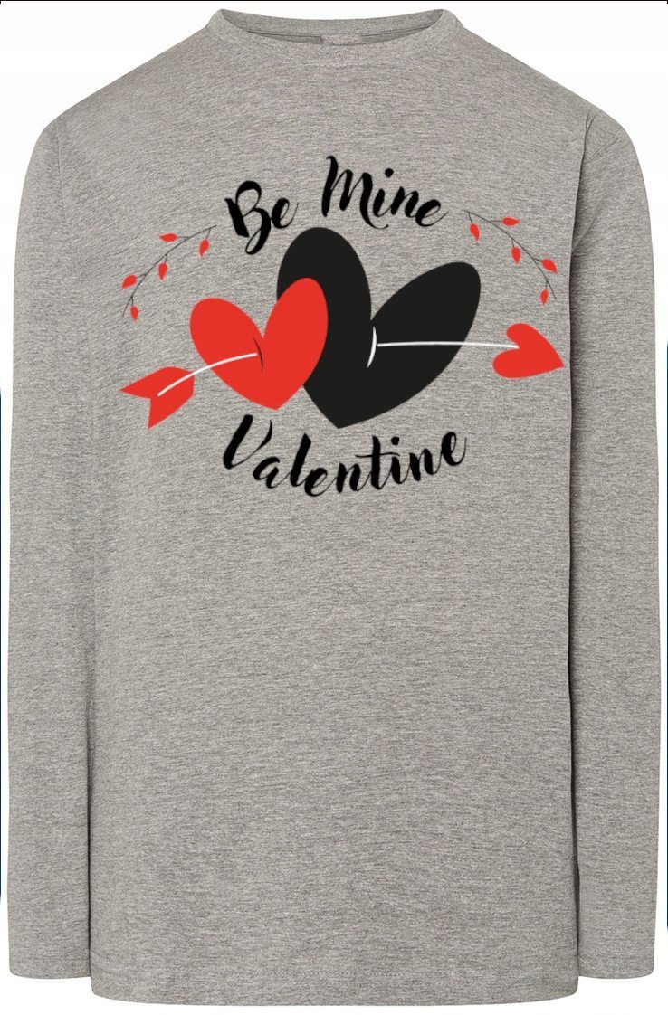 Walentynki Be Mine Bluza Longsleeve r.S