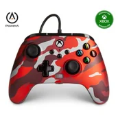 Kontrolery do Xbox - POWERA Xbox One Enhanced Metalic Red Como (1518910-01) - miniaturka - grafika 1