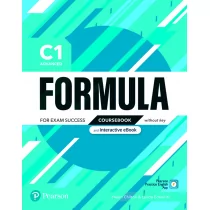 Pearson Formula. C1 Advanced. Coursebook without key with student online resources + App + eBook - Pozostałe języki obce - miniaturka - grafika 1