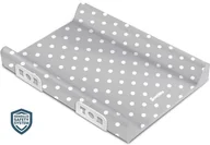 Przewijaki - Przewijak Usztywniany Safety System 70 Cm –  Patterns Kropki Szare - miniaturka - grafika 1