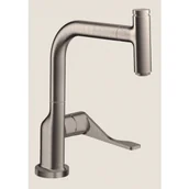 Baterie kuchenne - Hansgrohe 39864800 Citterio Jednouchwytowa bateria kuchenna 230 z wyciąganą wylewką stal szlachetna - miniaturka - grafika 1