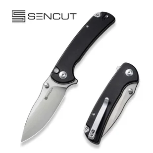 Nóż składany Sencut Pulsewave Black G10, Satin 9Cr18MoV (S23032-1) - Noże - miniaturka - grafika 1