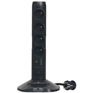 Legrand Listwa 4x2P 2xUSB Micro USB 50394 - Listwy zasilające - miniaturka - grafika 1