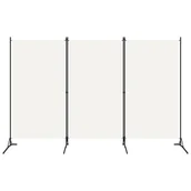 Parawany - Parawan 3-panelowy, biały, 260 x 180 cm - miniaturka - grafika 1