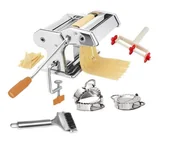 Maszynki do makaronu - Maszynka 5 W 1 Do Ciasta I Makaronu + Akcesoria Zilner Zl-5215-D - miniaturka - grafika 1