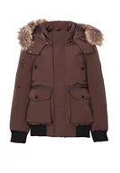 Kurtki i płaszcze dla chłopców - KAPORAL Kurtka Model MENZO – Kolor Moka – Rozmiar 10 Lat dla dziewczynek i dziewcząt, brązowy, 8 anni - miniaturka - grafika 1