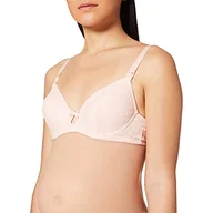 Biustonosze - Noppies Damski biustonosz Deluxe Mesh Triangle Nursing Bra ciążowy, jasnoróżowy (Light Rose), 90F - miniaturka - grafika 1