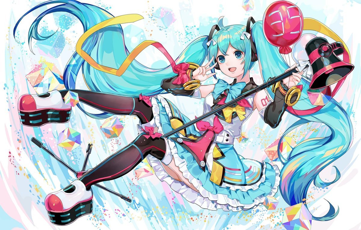 PODKŁADKA POD MYSZ Z Nadrukiem 22x18 cm Hatsune Miku Anime Tekst Prezent