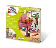 Zabawki kreatywne - Staedtler Zestaw Fimo Kids Form&Play 4 x 42g Zwierzaki - miniaturka - grafika 1
