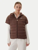 Kurtki damskie - EA7 Emporio Armani Kurtka zimowa 7W000477 AF12476 U6063 Brązowy Regular Fit - miniaturka - grafika 1