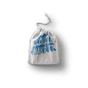 Torby podróżne - Bonamaison Torba na produkty bawełniane z nadrukiem ze sznurkiem, torba na zakupy wielokrotnego użytku, biodegradowalne torby ekologiczne, torba podróżna, saszetka, torba na zakupy, przyjazna dla - miniaturka - grafika 1