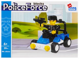 ALLEBLOX Klocki konstrukcyjne Policja - Klocki - miniaturka - grafika 2